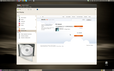 Ubuntu One Music Store - Koszyk