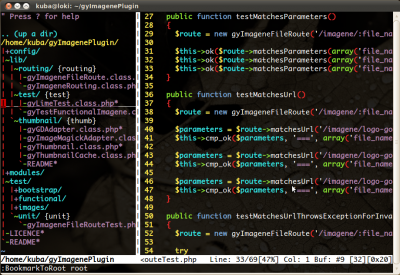 NERD tree - plugin vim
